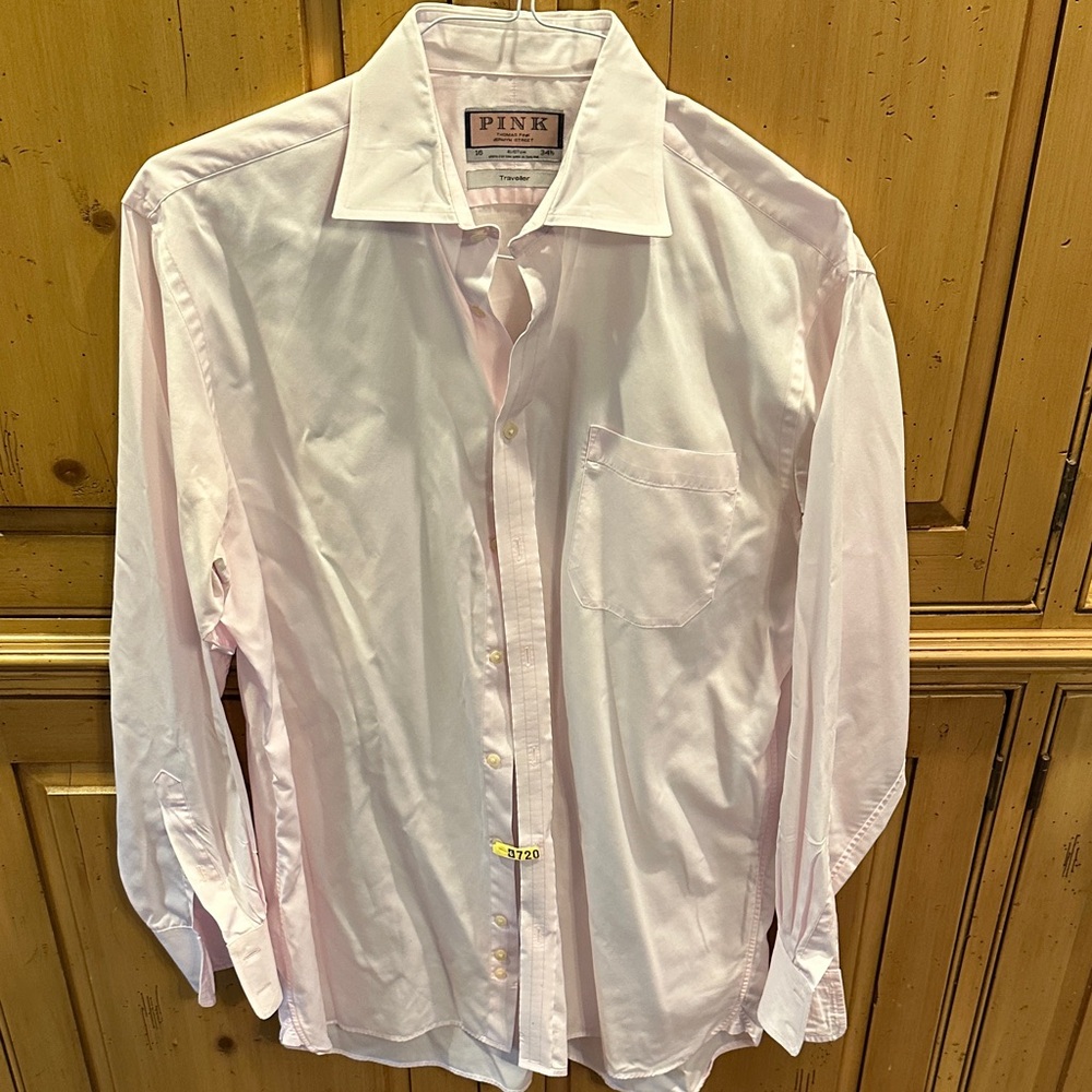 PINK Thomas Pink light pink dress shirt